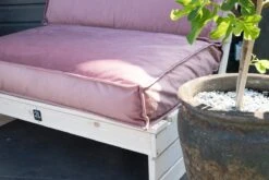 2L Home & Garden Rugkussen Velvet Oud Roze - 120 X 40cm -Tuingereedschap Serie Winkel 1200x800 616