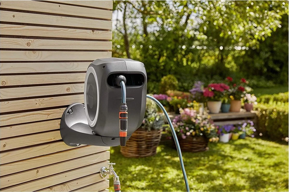 GARDENA - Wandslangenbox RollUp S - Slanghouder - 15 Meter - Ø 11 Mm 5 GARDENA - Wandslangenbox RollUp S - Slanghouder - 15 Meter - Ø 11 Mm - Afbeelding 3