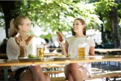 Casaria Tuinset Hout – 2 Banken 1Tafel Inklapbaar - 170x46x75cm -Tuingereedschap Serie Winkel 1200x805 5