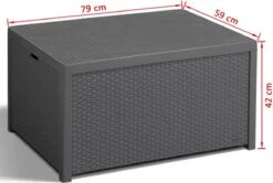 Allibert Arica Tuintafel - 79x59,5x42 Cm - Grafiet -Tuingereedschap Serie Winkel 1200x806 5