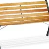 Relaxdays Tuinbank - Gietijzer - Parkbank - Tweezitter - Balkon & Terras - Houten Bank -Tuingereedschap Serie Winkel 1200x810 6
