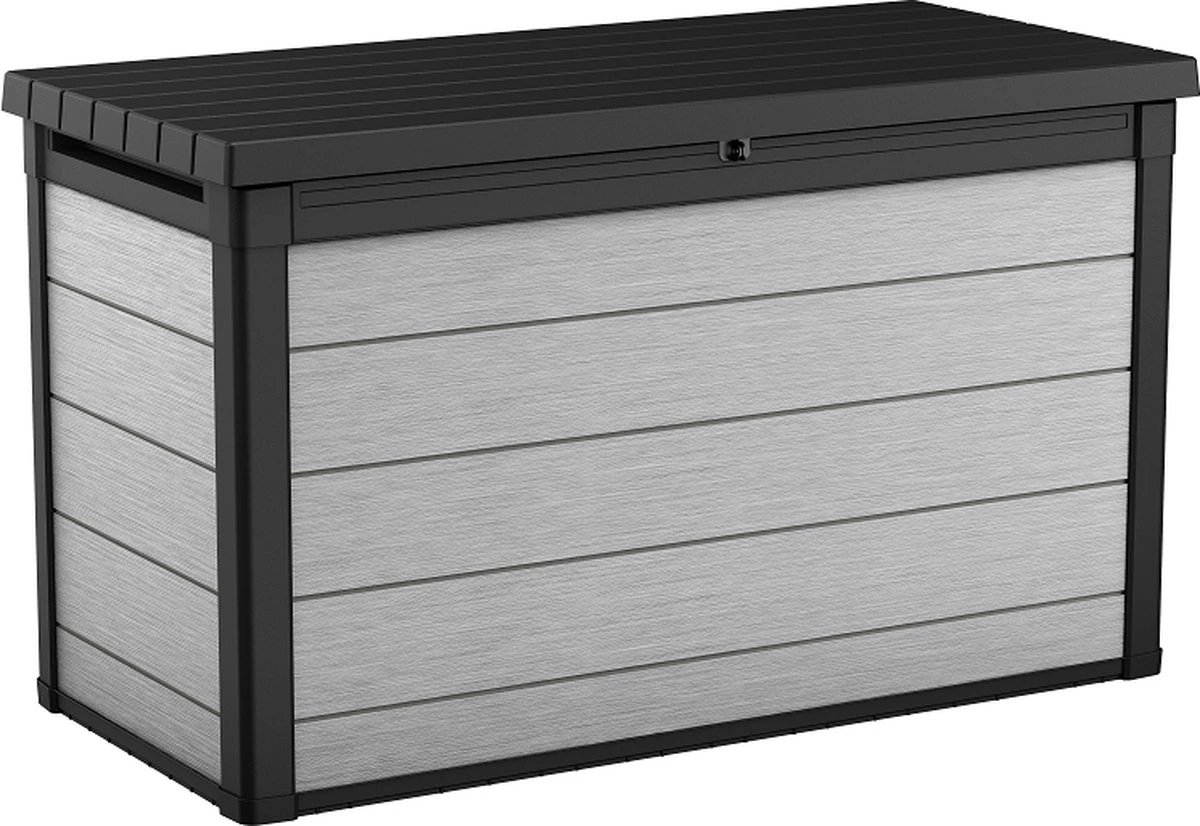 Keter Denali Opbergbox - 757L - 152x73x90cm - Grafiet 3 Keter Denali Opbergbox - 757L - 152x73x90cm - Grafiet