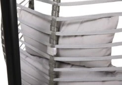 Pro Garden Lowander Hangstoel Egg 191x126x126- Schommelstoel Met Rattan Cocoon En Robuust Stalen Standaard Incl. Kussens - Volledig Inklapbaar - Lichtgrijs 22 Pro Garden Lowander Hangstoel Egg 191x126x126- Schommelstoel Met Rattan Cocoon En Robuust Stalen Standaard Incl. Kussens - Volledig Inklapbaar - Lichtgrijs -Tuingereedschap Serie Winkel 1200x840 1