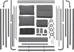 Schommelbank / Ligbank Kassandra - Donkergrijs -Tuingereedschap Serie Winkel 1200x846 5