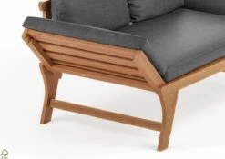 Loungebank Tuin FSC Antraciet – Makkelijk Verstelbaar Lounge Bank Balkon – Tuinbank Lounge Hardhout FSC – Perfecthomeshop -Tuingereedschap Serie Winkel 1200x851 1