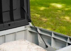 Keter Novel Opbergbox - 340L - 124x55x62.5cm - Grijs -Tuingereedschap Serie Winkel 1200x855 6