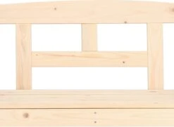 Merkloos Springos Tuinbank | Tuinbankje | Zitbank Buiten | Naaldhout | 119 X 78 X 45 Cm | Licht -Tuingereedschap Serie Winkel 1200x881 2