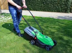 Profeco Elektrische Grasmaaier 1000W - Grasmaaimachine Met 320mm Maaibreedte En Instelbare Maaihoogte - Incl. 30 Liter Opvangbak -Tuingereedschap Serie Winkel 1200x888 1