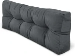 Beautissu Style – Palletkussen Set – 1x Zitkussen 120x80 Cm & 1x Rugkussen 120x40 Cm – Graphiet Grijs -Tuingereedschap Serie Winkel 1200x895 6