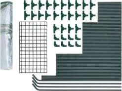 Broeikas / Tuinkas - 147 X 195 X 73 Cm - PVC Folie -Tuingereedschap Serie Winkel 1200x896 4