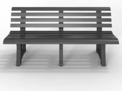 Casaria Tuinbank Orchidea – Kunststof/240kg Belastbaar – Antraciet -Tuingereedschap Serie Winkel 1200x897 2