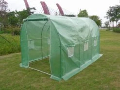 Merkloos Tunnelkas Met Staalstructuur IPOMEA 6m² - L300xB200xH200 Cm L 200 Cm X H 200 Cm X D 300 Cm -Tuingereedschap Serie Winkel 1200x900 118