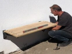 MaximaVida Opklapbare Gevelbank Jordaan 100 Cm- FSC Eikenhout -Tuingereedschap Serie Winkel 1200x900 61