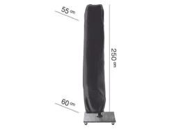 AeroCover Parasolhoes - Zweef Parasols - Grijs - 250x55 Cm (HxB) -Tuingereedschap Serie Winkel 1200x900 64