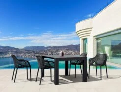 Air XL Stapelbare Tuinstoel Set Van 4 Stuks - Zwart -Tuingereedschap Serie Winkel 1200x913 3