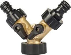 Sens Design Waterverdeler 2-weg – Messing – Past Op Europese Kranen -Tuingereedschap Serie Winkel 1200x919 4