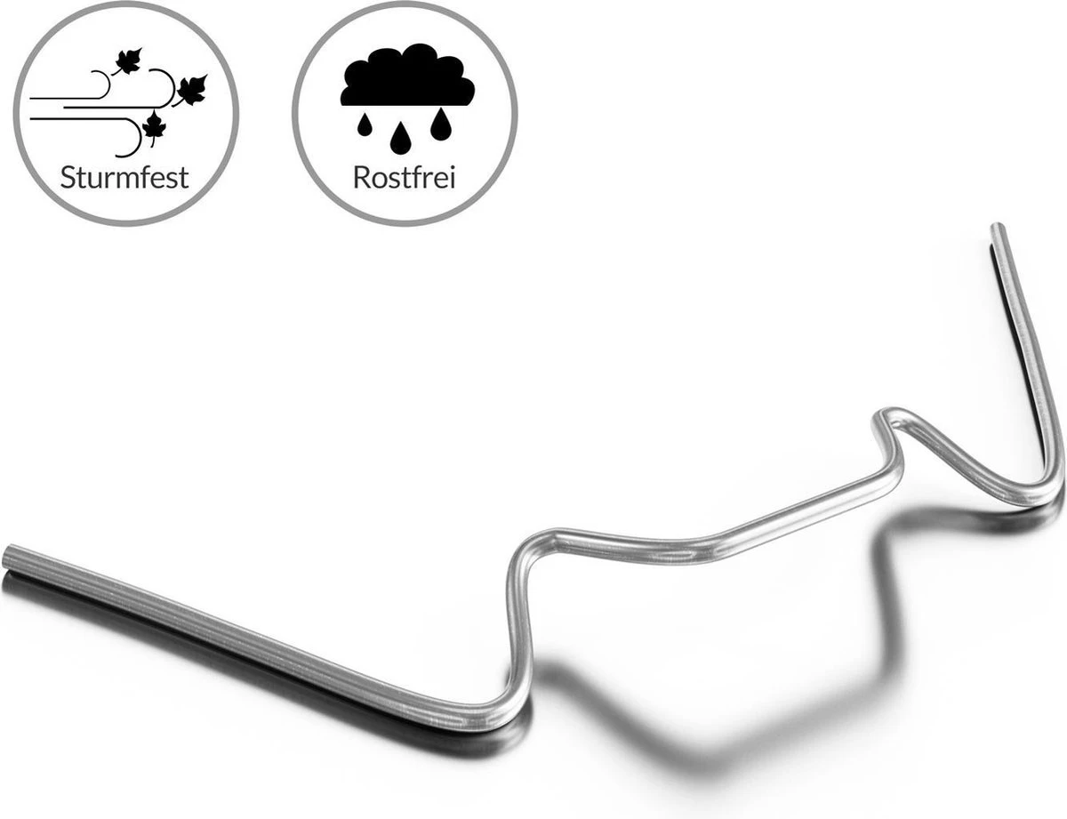 Deuba Kasklemmen RVS - 100 Stuks – Afmeting 85 X 30 X 1,5 Mm – Zilver 4 Deuba Kasklemmen RVS - 100 Stuks – Afmeting 85 X 30 X 1,5 Mm – Zilver - Afbeelding 2