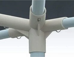 MaxxGarden Partytent - Feesttent Paviljoen - 3x3m - Antraciet -Tuingereedschap Serie Winkel 1200x928 5