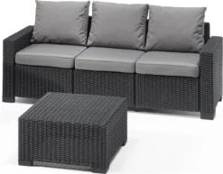 Allibert California Chaise Longue Loungeset - 3 A 4 Personen - Grafiet 16 Allibert California Chaise Longue Loungeset - 3 A 4 Personen - Grafiet -Tuingereedschap Serie Winkel 1200x939 4