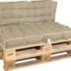 MaxxGarden Palletkussen - Rugkussen Loungeset Bank - Palletsofa - 120x40cm - Taupe -Tuingereedschap Serie Winkel 1200x942 4