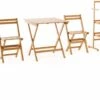 Bistro Set Hout Balkonset FSC – Patio Set Tuin – Houten Frans Tuinsetje – Kleine Tuinset – Complete Kleine Balkon Tafelset Met Gratis Bijzettafel – Hardhout FSC Balkonstoelen & Balkon Tafel - Tuintafel En Stoelen - Bistroset Van Hout – Balcony Set -Tuingereedschap Serie Winkel 1200x943 6