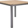 NATERIAL - Tuintafel Vierkant ORIS - 4 Personen - Houten Tafel 90x90 Cm - Aluminium - Met Houten Blad - Eucalyptus -Tuingereedschap Serie Winkel 1200x945 1