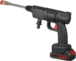 Merkloos Drillpro Elektrische Accu - Hogedrukreiniger - 30Bar - Multifunctioneel Mondstuk - Draagbaar Oplaadbaar Snoerloos - Zwart -Tuingereedschap Serie Winkel 1200x960