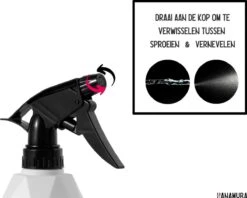 Hanamura Plantenspuit – Sprayflacon – Waterverstuiver – Wit – 600ml -Tuingereedschap Serie Winkel 1200x963 3