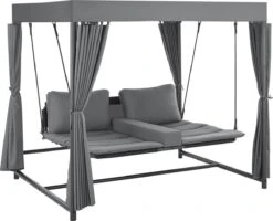 Schommelbank / Ligbank Kassandra - Donkergrijs -Tuingereedschap Serie Winkel 1200x973 1