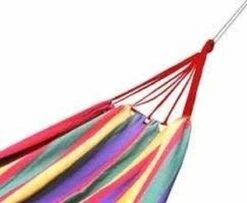 Hangmat - 200x80cm - 1 Persoons - Multi Color -Tuingereedschap Serie Winkel 1200x987 3