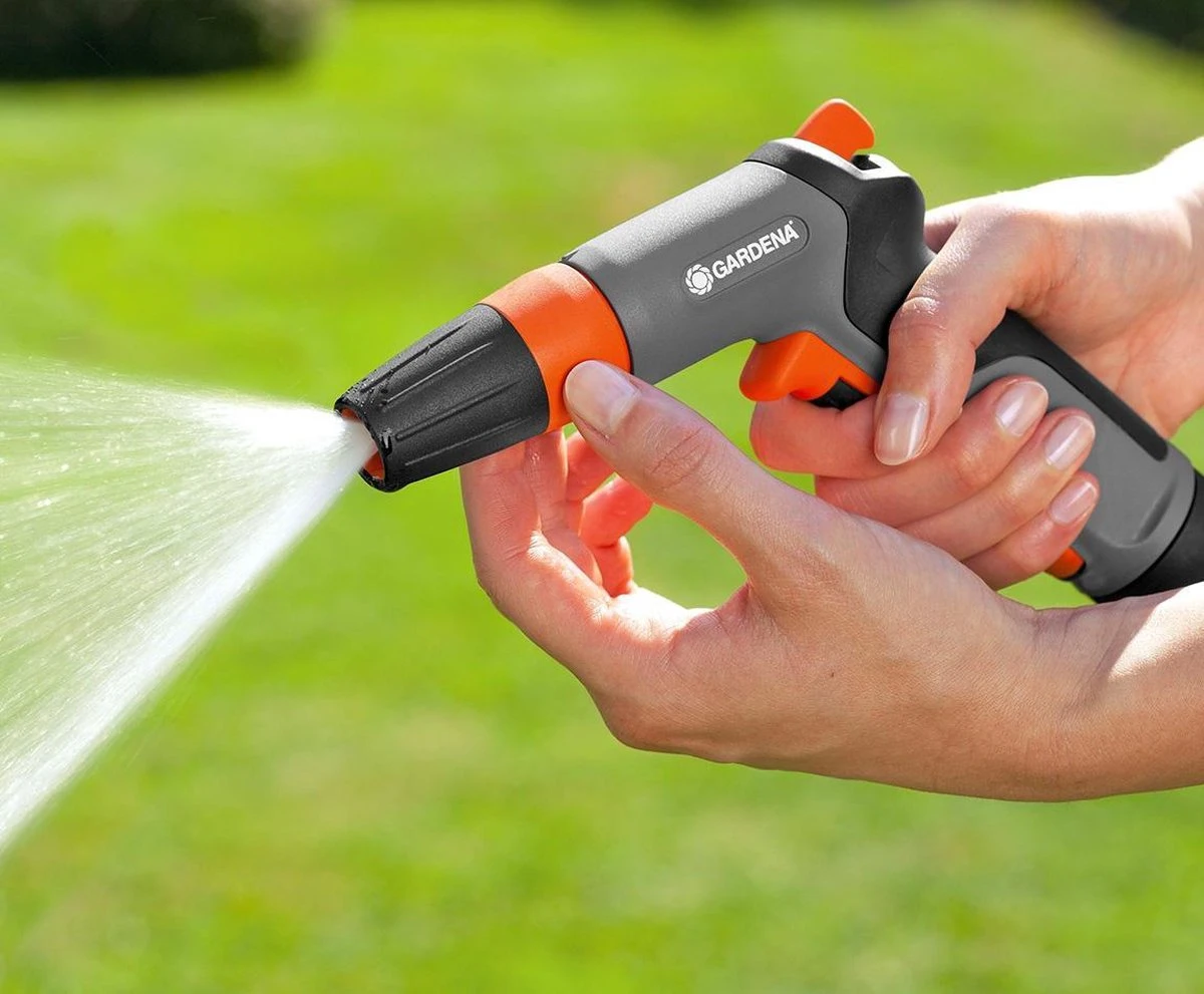 GARDENA - Classic Reinigingspistool - Spuitpistool - Traploos Instelbaar 12 GARDENA - Classic Reinigingspistool - Spuitpistool - Traploos Instelbaar - Afbeelding 10