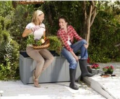 Keter Novel Opbergbox - 340L - 124x55x62.5cm - Grijs -Tuingereedschap Serie Winkel 1200x993 1