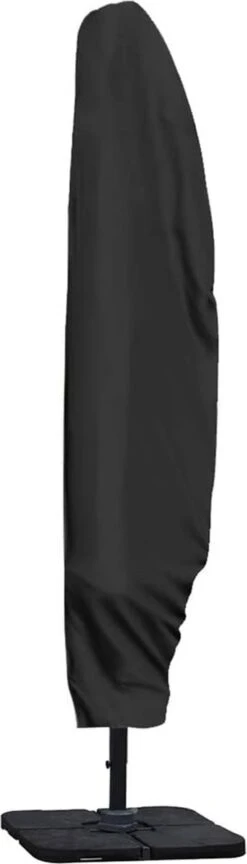 Parasolhoes Voor Zweefparasol - 265 Cm - Zwart - Waterbestendige Hoes Voor Parasol - Parasolhoes Staande Parasol Met Rits -Tuingereedschap Serie Winkel 343x1200