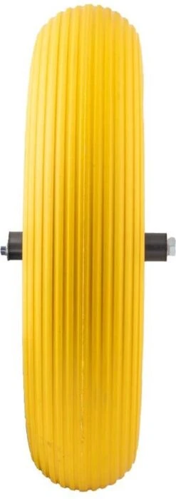 Merkloos Kruiwagenwiel Anti Lek - 4.80/4.00-8 - Massief PU Band - Lekvrij Wiel Met 130mm As - Kruiwagenband 4.80/400 Voor Kruiwagen -Tuingereedschap Serie Winkel 424x1200