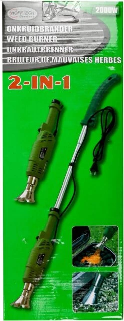 Hofftech Weed Burner Elektrische Onkruidbrander - 2000W - Max. 600 °C - BBQ Aansteker -Tuingereedschap Serie Winkel 467x1200 2