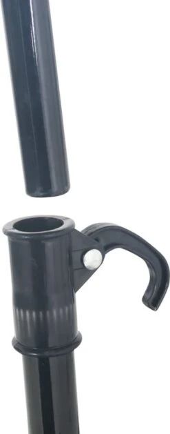 Prolenta Premium - Loungebed Met Parasol Poly Rattan Grijs -Tuingereedschap Serie Winkel 471x1200 3