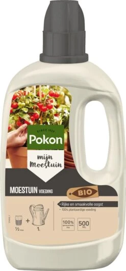 Pokon Bio Moestuinvoeding - 500ml - Plantenvoeding - 14ml Per 1l Water -Tuingereedschap Serie Winkel 558x1200