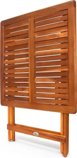 Casaria Bijzettafel Acacia Hout- Inklapbaar - 70x70x73 Cm Bruin -Tuingereedschap Serie Winkel 588x1200 1