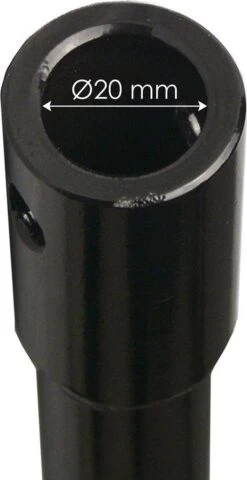 Kibani Verlengstuk Grondboor 500 Mm - Palenboor Accessoires 50 Cm -Tuingereedschap Serie Winkel 618x1200