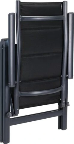 Casaria Tuinstoel Aluminium - 2 Stuks Inklapbaar - Antraciet -Tuingereedschap Serie Winkel 621x1200