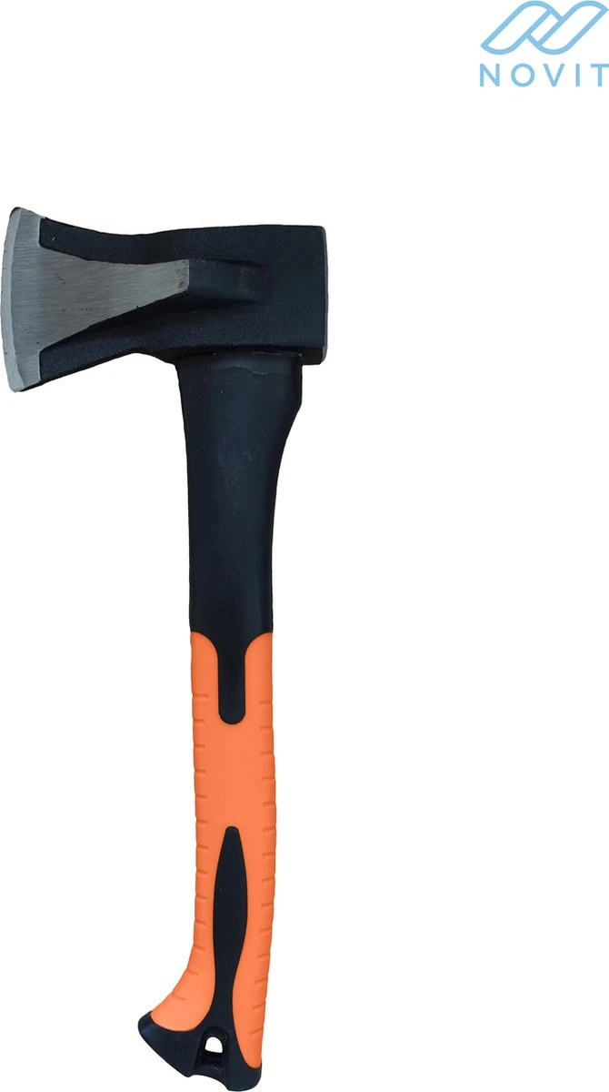 Novit Kloofbijl 1kg - Bijl Met Fiber Handvat - Handbijl - Hakbijl 9 Novit Kloofbijl 1kg - Bijl Met Fiber Handvat - Handbijl - Hakbijl - Afbeelding 7