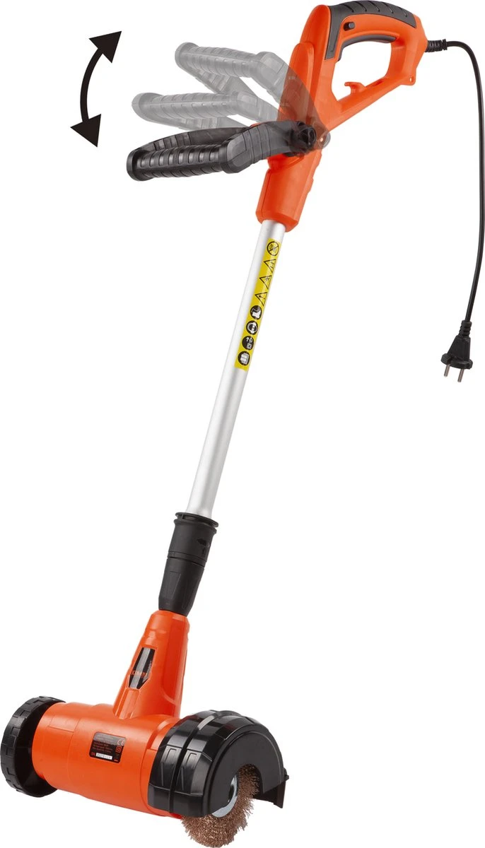 Elektrische Onkruidborstel 400W - Inclusief 4 Borstels - 11cm Diameter - Voegenreiniger - Stalen En Nylon Borstel - Voegenborstel - Onkruidverwijderaar - Set Van 4 Borstels - Onkruidverdelger - Voegborstel 9 Elektrische Onkruidborstel 400W - Inclusief 4 Borstels - 11cm Diameter - Voegenreiniger - Stalen En Nylon Borstel - Voegenborstel - Onkruidverwijderaar - Set Van 4 Borstels - Onkruidverdelger - Voegborstel - Afbeelding 7