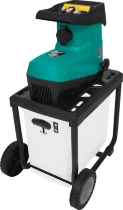 VONROC Stille Hakselaar/Shredder 2800W – Voor Takken Tot Ø45mm – Incl. 60L Opvangbak & Duwstok -Tuingereedschap Serie Winkel 700x1200