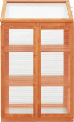 VidaXL Broeikas 60x45x100 Cm Vurenhout -Tuingereedschap Serie Winkel 733x1200 2