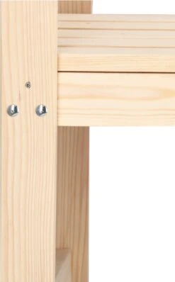 Merkloos Springos Tuinbank | Tuinbankje | Zitbank Buiten | Naaldhout | 119 X 78 X 45 Cm | Licht -Tuingereedschap Serie Winkel 744x1200