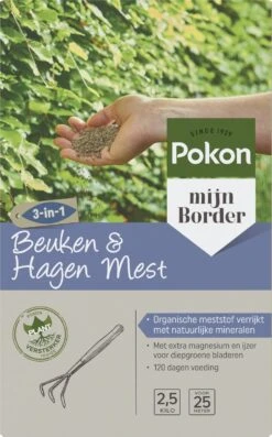 Pokon Beuken & Hagen Mest - 2,5kg - Meststof - 3-in-1 Werking