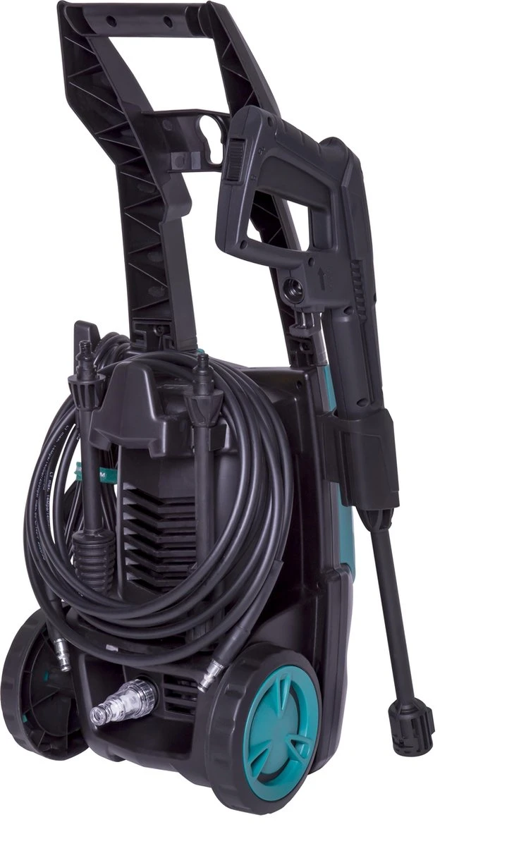 VONROC Hogedrukreiniger V14-1 - 1400W – 110 Bar – 390 L/h – Incl. 5m Slang, Spuitstukken En Accessoires 5 VONROC Hogedrukreiniger V14-1 - 1400W – 110 Bar – 390 L/h – Incl. 5m Slang, Spuitstukken En Accessoires - Afbeelding 3