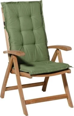 Madison Tuinstoelkussen Hoge Rug Basic Groen -Tuingereedschap Serie Winkel 765x1200 1