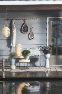 Mica Decorations Leandro Bijzettafel - Set Van 2 - H45 X Ø45 Cm - Zwart -Tuingereedschap Serie Winkel 799x1200 69