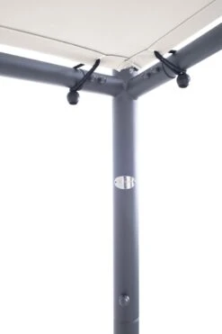 SORARA® Milano Overkapping / Paviljoen - Zand - 285 X 400 Cm. -Tuingereedschap Serie Winkel 799x1200 75